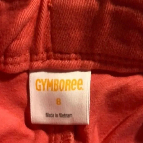 GYMBOREE OLD NAVY EUC GIRLS 2 SHORTS SUMMER WHITE BLUE ORANGE CASUAL GIRL SIZE 8 - Picture 4 of 8